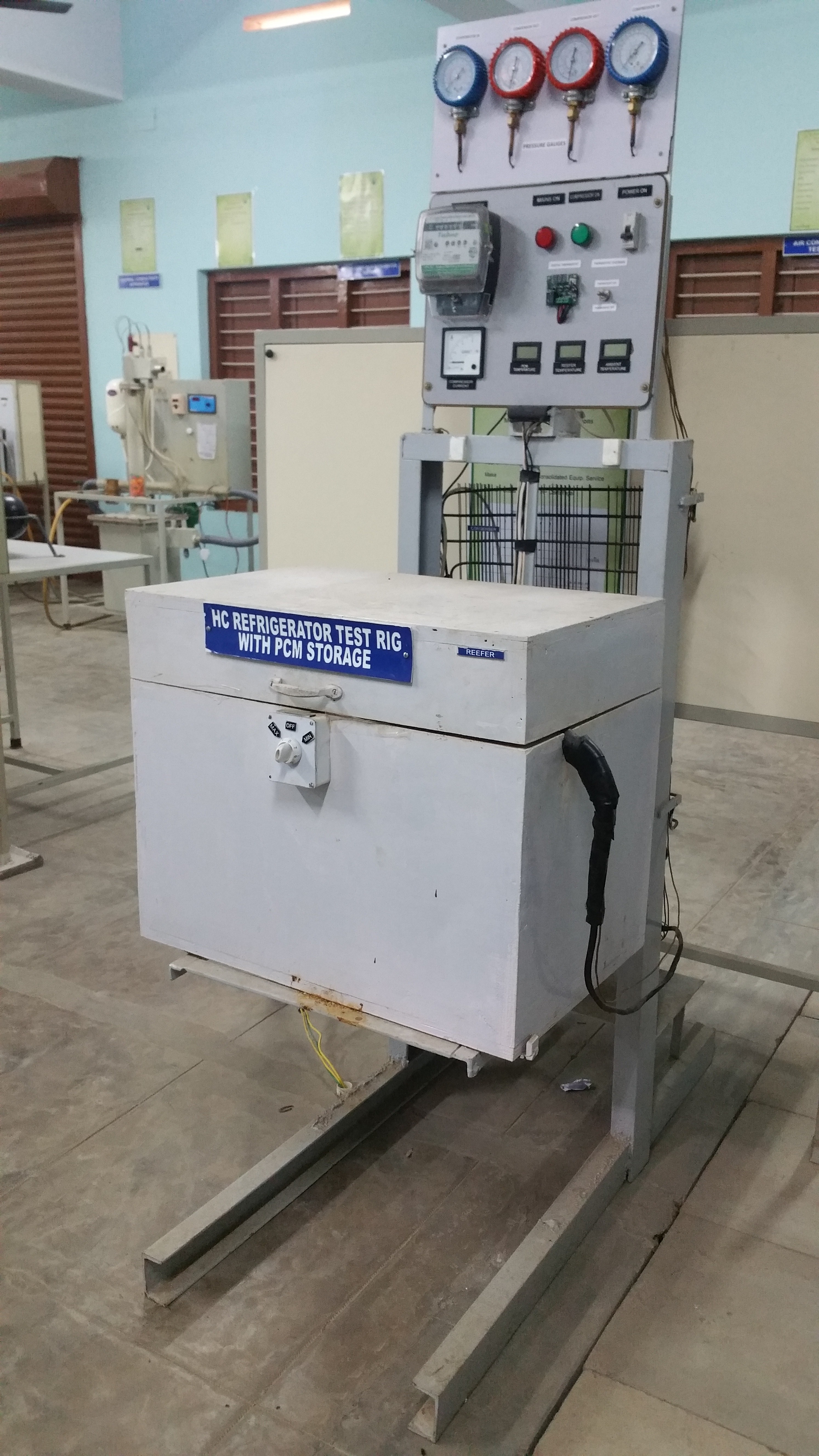 Refrigerator Test Rig